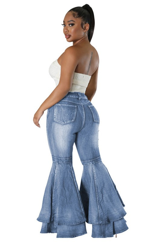WIDE LEG DENIM