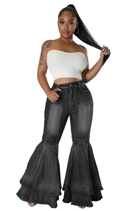 WIDE LEG DENIM