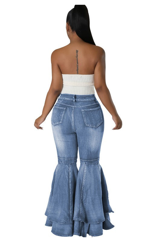 WIDE LEG DENIM