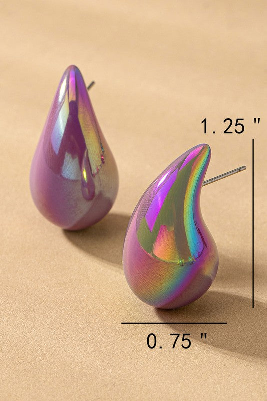TEARDROP EARRING